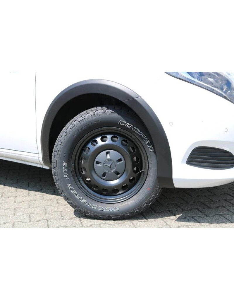 Wheel arch trims/fender flares for Mercedes-Benz 447 Vito / V-Class (from the 2024 facelift onwards) 