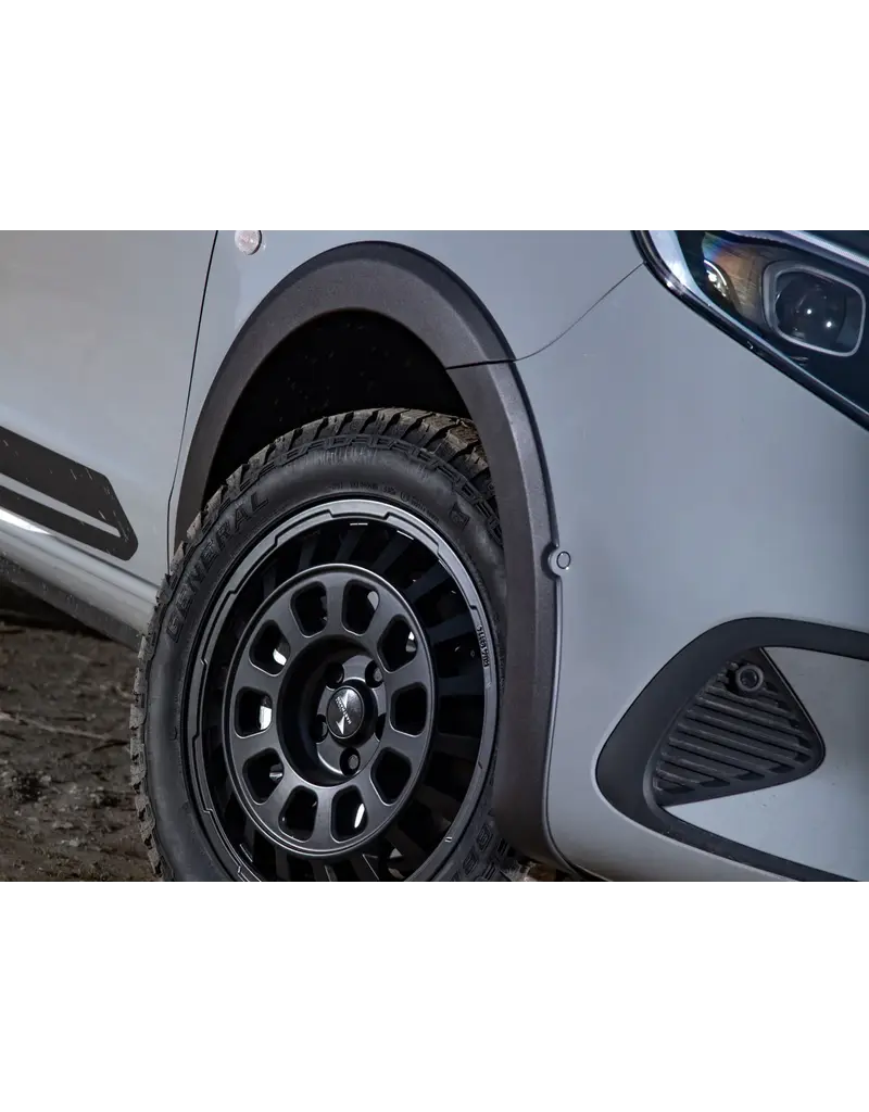 Baguettes de protection de passage de roue / élargisseurs d'ailes pour Mercedes-Benz 447 Vito / Classe V à partir du facelift de 2024 
