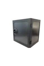 « Édition Weight Watchers » Grande boîte de rangement en fibre de carbone et aluminium, 50 x 40 x 60 cm