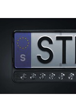 NUUK E-LINE BLACK LED BAR 20" -  LICENCE PLATE LED BAR by STRANDS