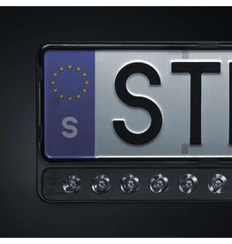 NUUK E-LINE BLACK LED BAR 20" -  LICENCE PLATE LED BAR by STRANDS