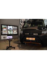 SIBERIA XPA 12" LED Fernlicht mit Positionslicht - Kühlergrill Einbausatz für VW Crafter 2017 + von Strands