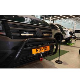 SIBERIA XPA 12" LED Fernlicht mit Positionslicht - Kühlergrill Einbausatz für VW Crafter 2017 + von Strands