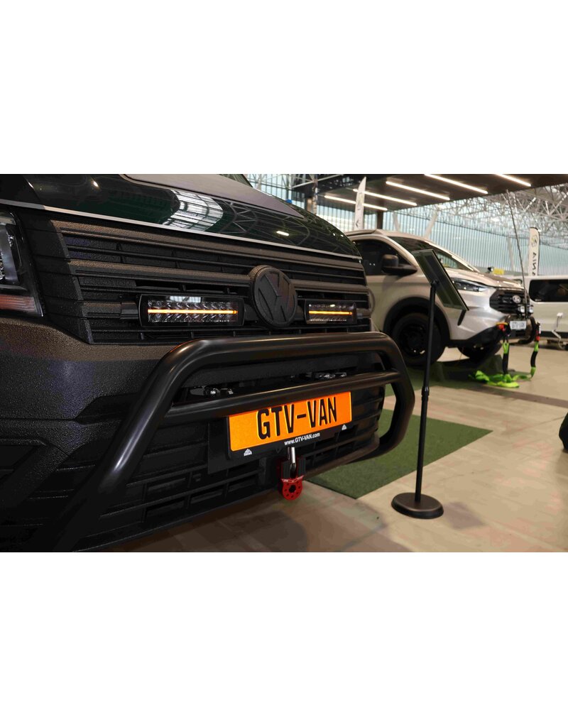 SIBERIA XPA 12" LED Fernlicht mit Positionslicht - Kühlergrill Einbausatz für VW Crafter 2017 + von Strands