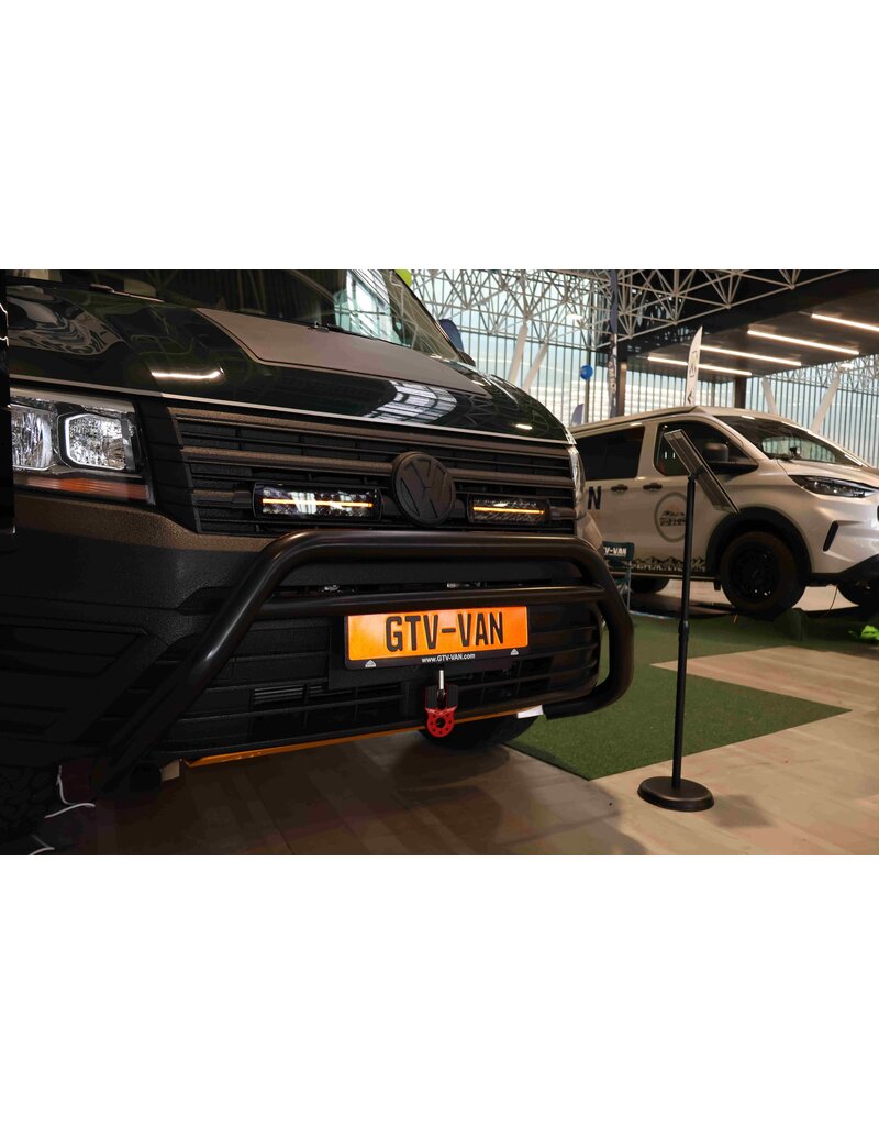 SIBERIA XPA 12" LED Fernlicht mit Positionslicht - Kühlergrill Einbausatz für VW Crafter 2017 + von Strands