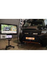 SIBERIA XPA 12" Feux de route à LED avec feux de position - Kit de montage sur calandre pour VW Crafter 2017 + de Strands