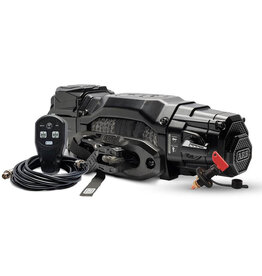 Treuil ARB 10S 4,5 t 12 V avec câble synthétique de 28 m et télécommande filaire et sans fil