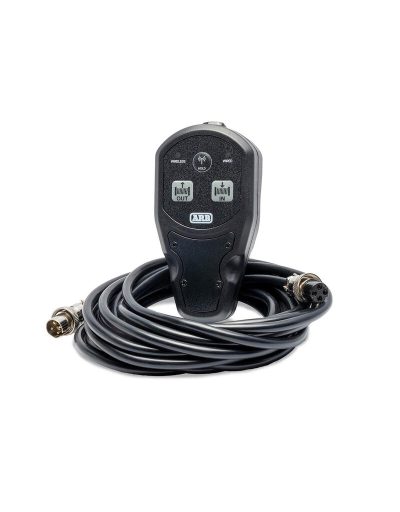 ARB 12S 5.4 T 12V winch with Synthetic Rope 24 m with wired and wireless remote control