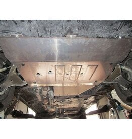 Engine and gearbox skid plate 4 mm aluminum pressed for - Mercedes Vito/V class 2WD model 447 automatic from 2014