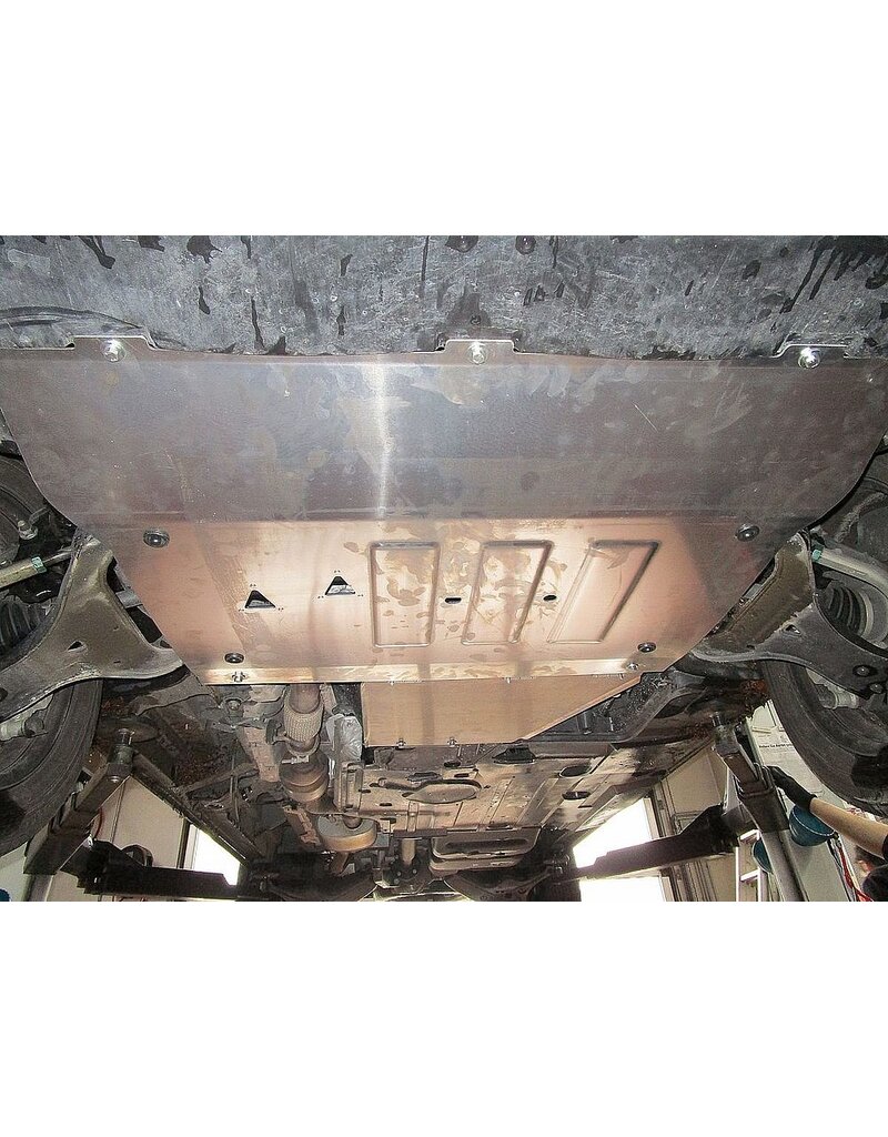 Blindage moteur et boite de transmission 4 mm aluminium embouti pour - Mercedes Vito/classe V ; 2WD ; modèle 447 boite automatique à partir de 2014