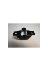 Roof rack foot H55, asymmetrical, black stainless steel