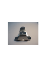 Roof rack foot H40, asymmetrical. Polished stainless steel