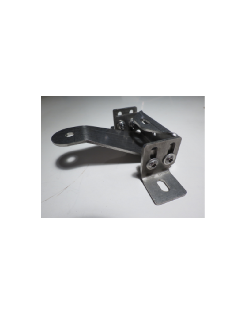 Roof rack foot 40–62, adjustable, stainless steel, single