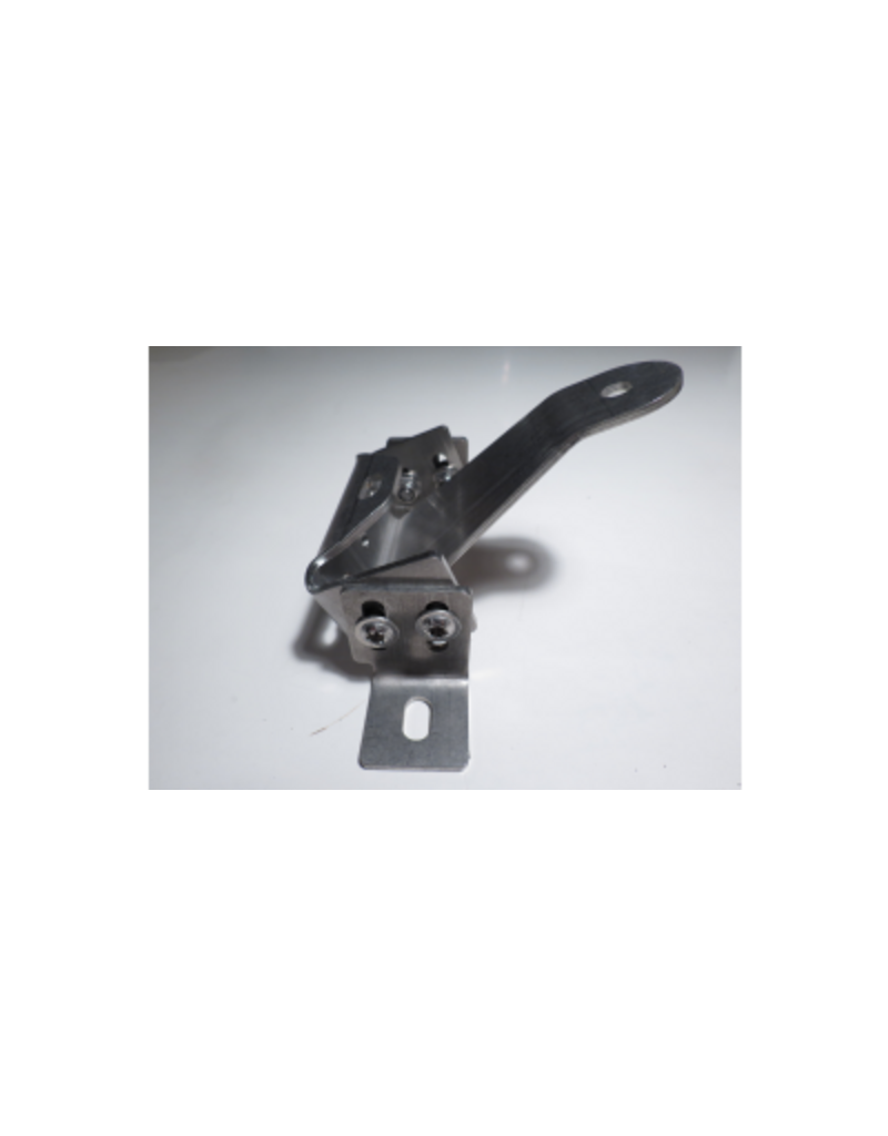 Roof rack foot 40–62, adjustable, stainless steel, single