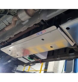 6 mm SPORTDUTY Aluminum-skid plate /fuel tank protection for Ford Transit 2014+ 4x4/AWD