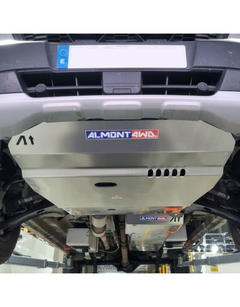 blindage pour le moteur, boîtier de direction et transmission en aluminium sportduty de 6 mm pour Ford Transit 2020+ 4x4/AWD
