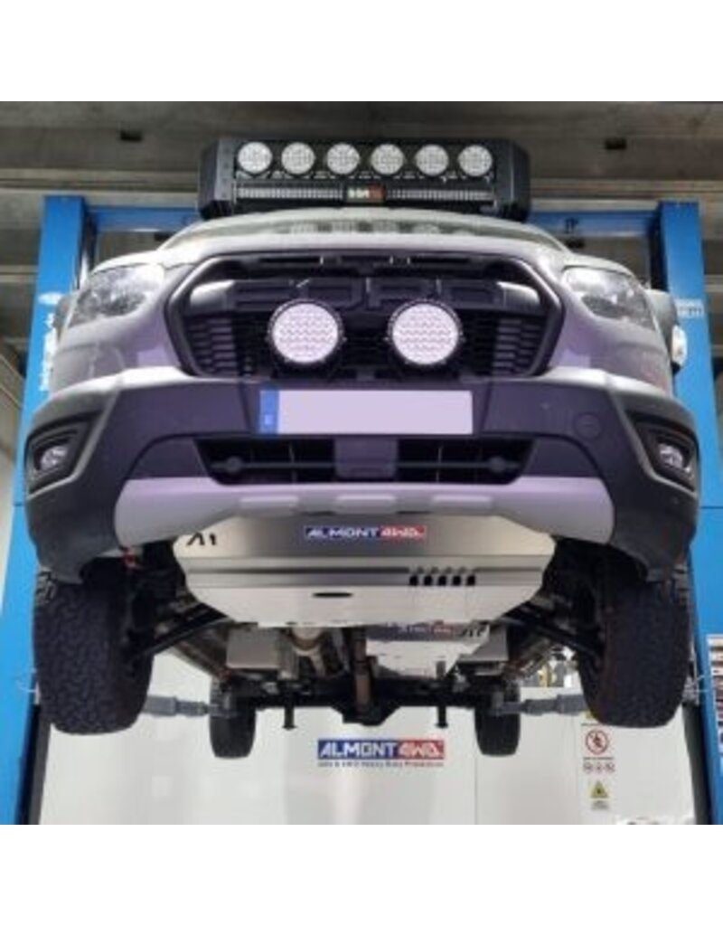 blindage pour le moteur, boîtier de direction et transmission en aluminium sportduty de 6 mm pour Ford Transit 2020+ 4x4/AWD