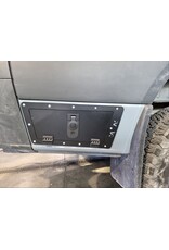 Coffre de rangement pour panneau arrière /rear panel locker box pour Mercedes Sprinter W907/VS30, empattement moyen 3665 mm (L2)