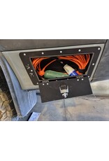 Rear Panel Locker Box for Mercedes Sprinter W907/VS30 medium wheel base 3665 mm (L2)