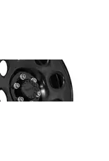 Dotz Outland 18-inch x 8.0 6/130 ET 45 CB 84.1 mm off-road steel wheel in matt black for Mercedes Sprinter 906 & 907
