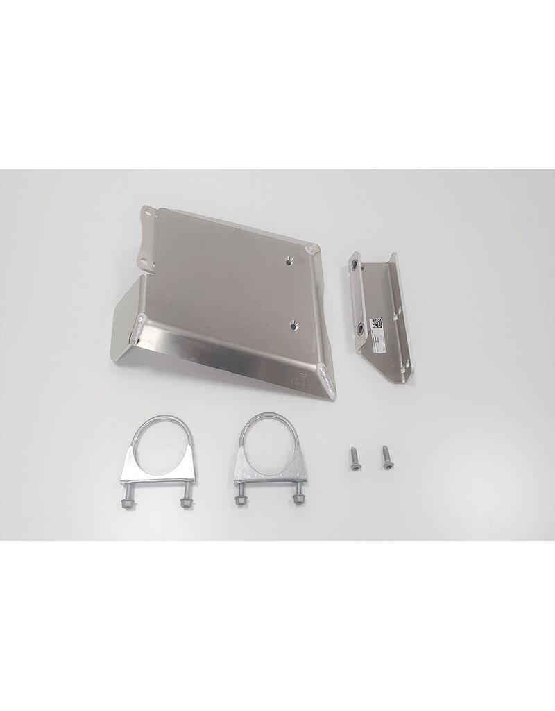 SEIKEL Schutz/Rutsche für den Schalldämpfer VW T6.1 MAR  5 mm Alu