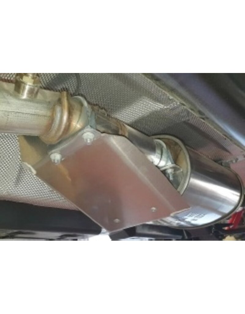 SEIKEL Glissière silencieux echappement en alu 5 mm pour VW T6.1 MAR