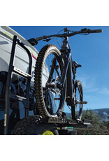 Klappbarer Fahrradträger für bis zu 4 Fahrräder, Heavy-Duty-Ausführung zur Montage auf dem Universalheckträger von Koru