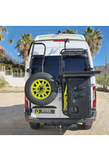 Porte-vélos rabattable pouvant accueillir jusqu'à 4 vélos, modèle ultra-résistant à monter sur le porte-bagages arrière universel de Koru