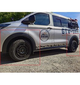 Protection d'ailes /enjoliveurs de passage de roue pour FORD TRANSIT CUSTOM V710(NRN/NXN) 