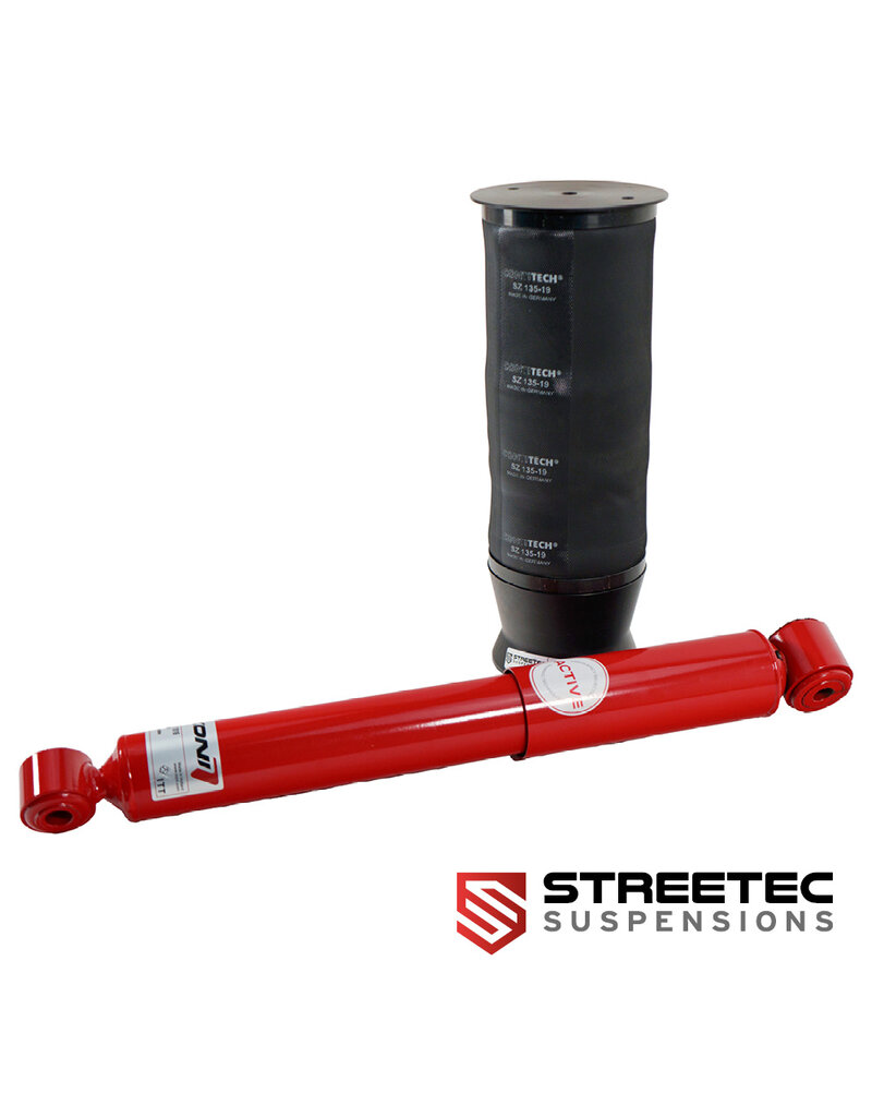 Suspension pneumatique STREETEC « Offroad & Camping » pour Renault Trafic II et III (et modèles équivalents tels que Fiat Talento, Nissan NV300, Nissan Primastar, Opel Vivaro B)