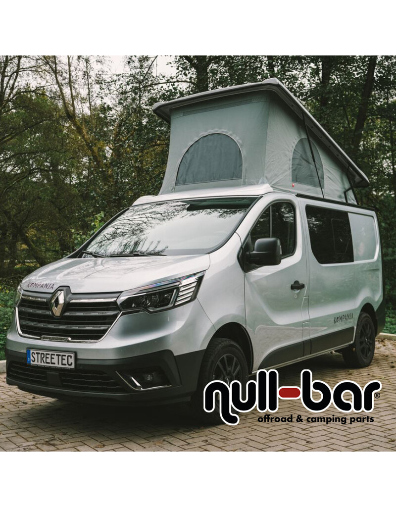 Suspension pneumatique STREETEC « Offroad & Camping » pour Renault Trafic II et III (et modèles équivalents tels que Fiat Talento, Nissan NV300, Nissan Primastar, Opel Vivaro B)