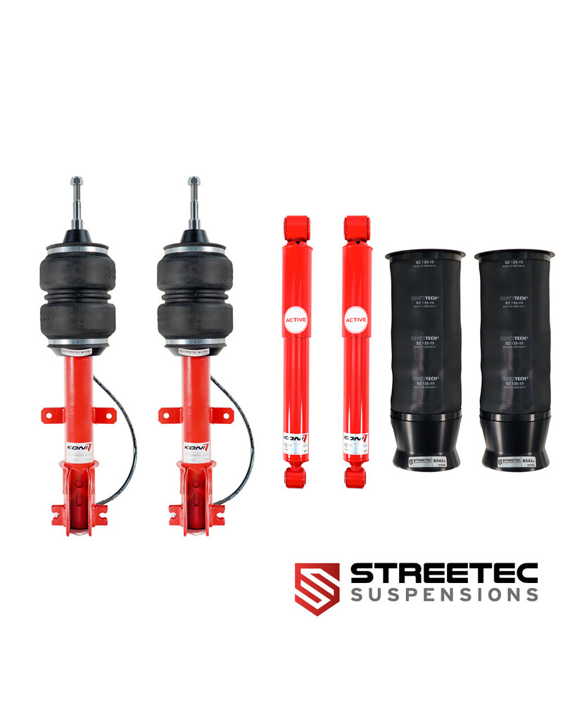 Suspension pneumatique STREETEC « Offroad & Camping » pour Renault Trafic II et III (et modèles équivalents tels que Fiat Talento, Nissan NV300, Nissan Primastar, Opel Vivaro B)
