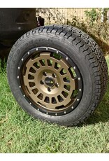 Jante all terrain aluminium TWIN-MONOTUBE-PROJEKT-AT18  8X18 ET47 5x120/65 EARTH MAT POUR VW T5, T6, T6.1 