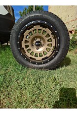 Twin Monotube Project AT18, 8x18, ET47 , 5x120/65 All Terrain hard alloy rim Matt TERRA For VW T5, T6, T6.1