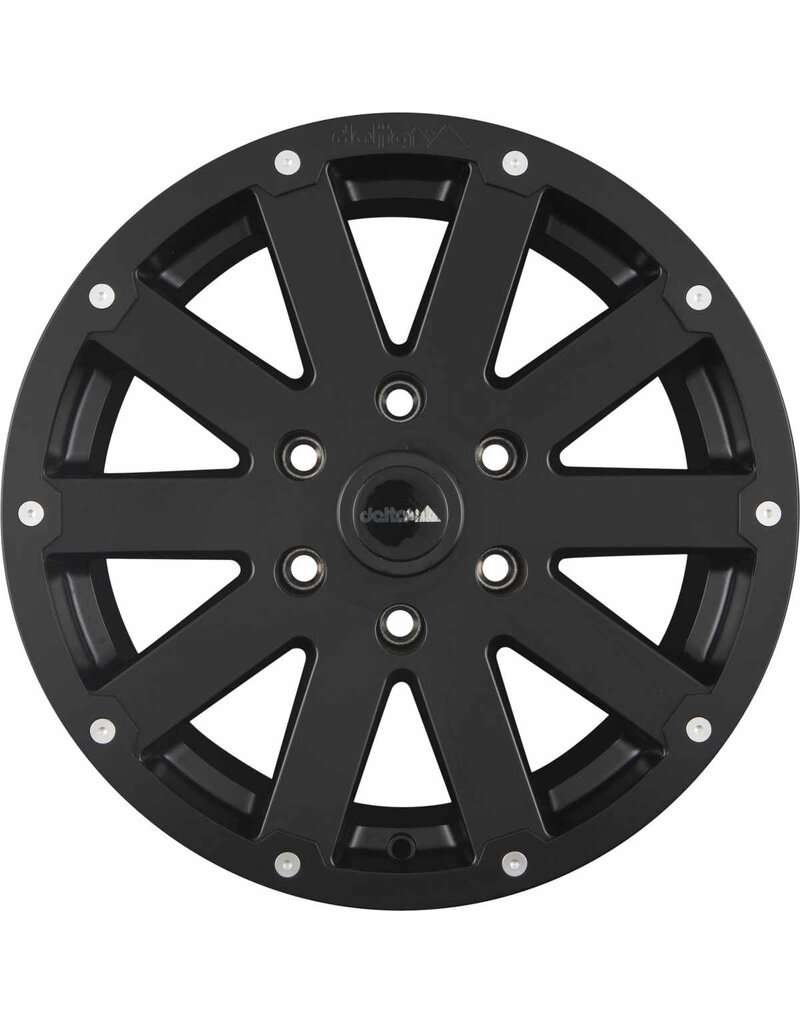 Delta Hanma, schwarze Alufelge, 8,5Jx18H2, 6/120, ET 45 für Ford Transit ab 2024 & Transit Custom und Tourneo V710(NRN/NXN)