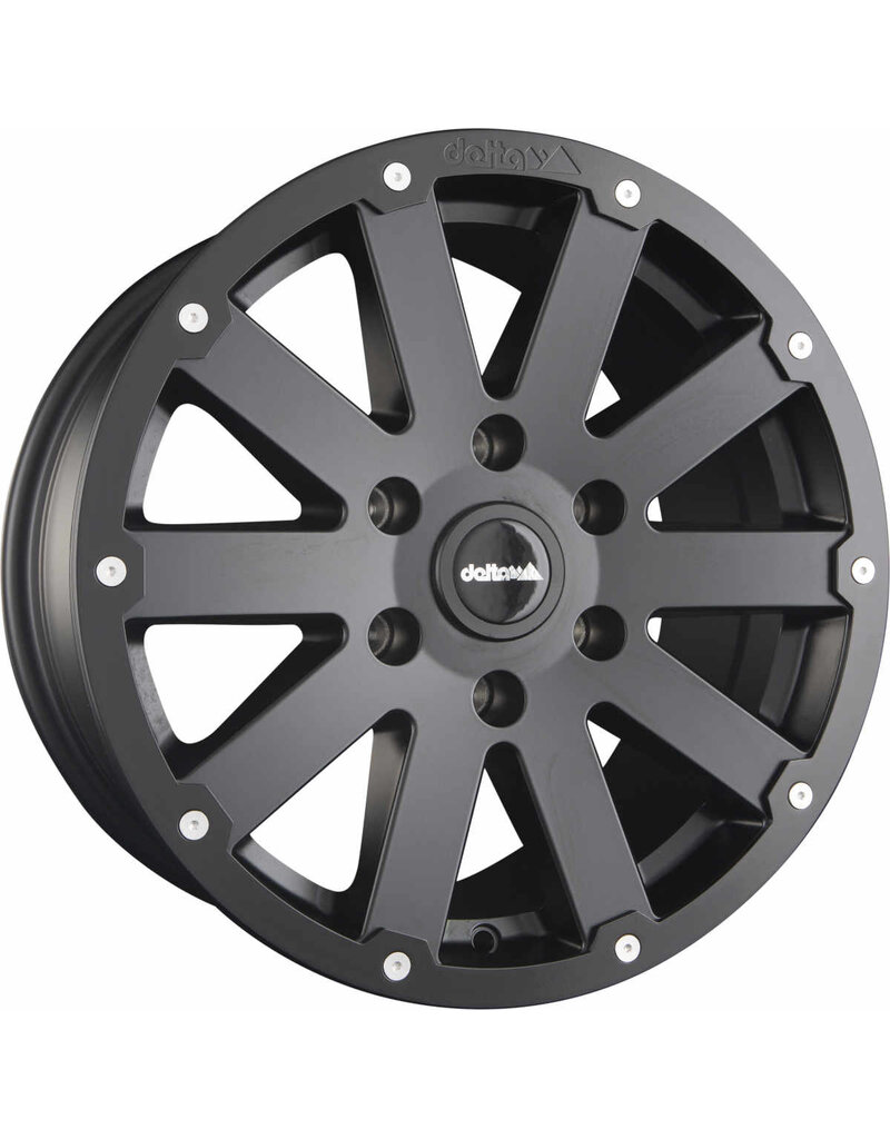 Delta Hanma, Alloy rim, black mat, 8,5Jx18H2, 6/120, ET 45 for Ford Transit 2024+  & Transit Custom und Tourneo V710(NRN/NXN)