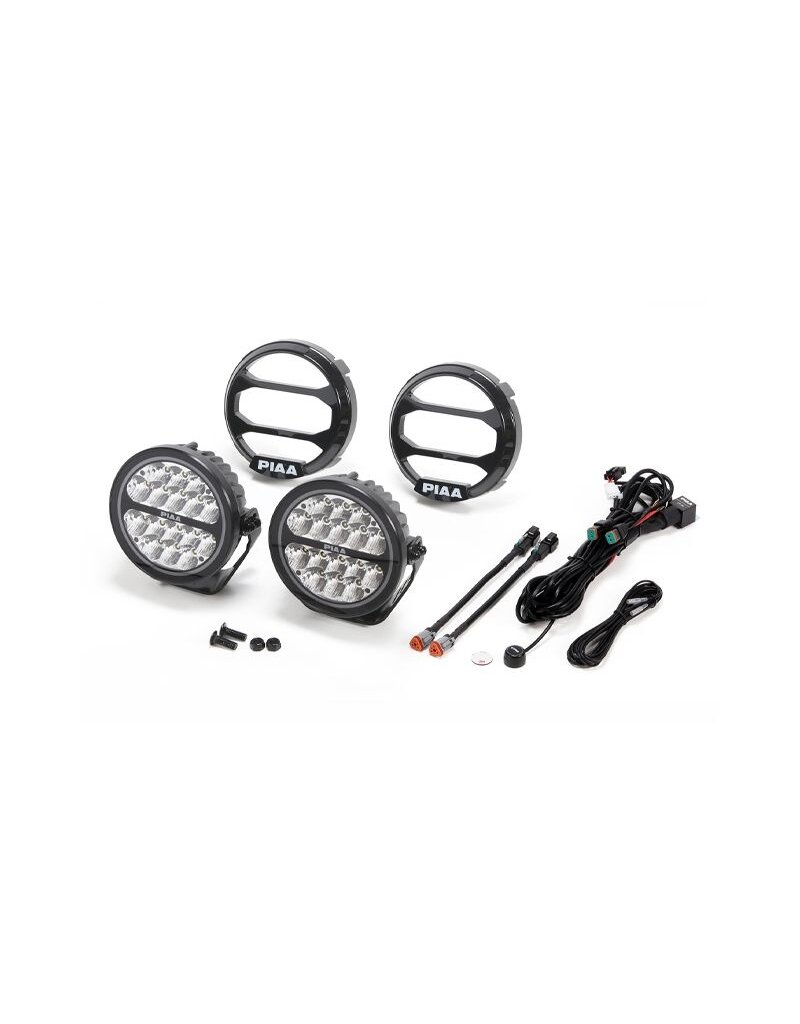Driving light - PIAA - LPX 570 - 7.2" - 18.4cm - Position light White - Driving - Set