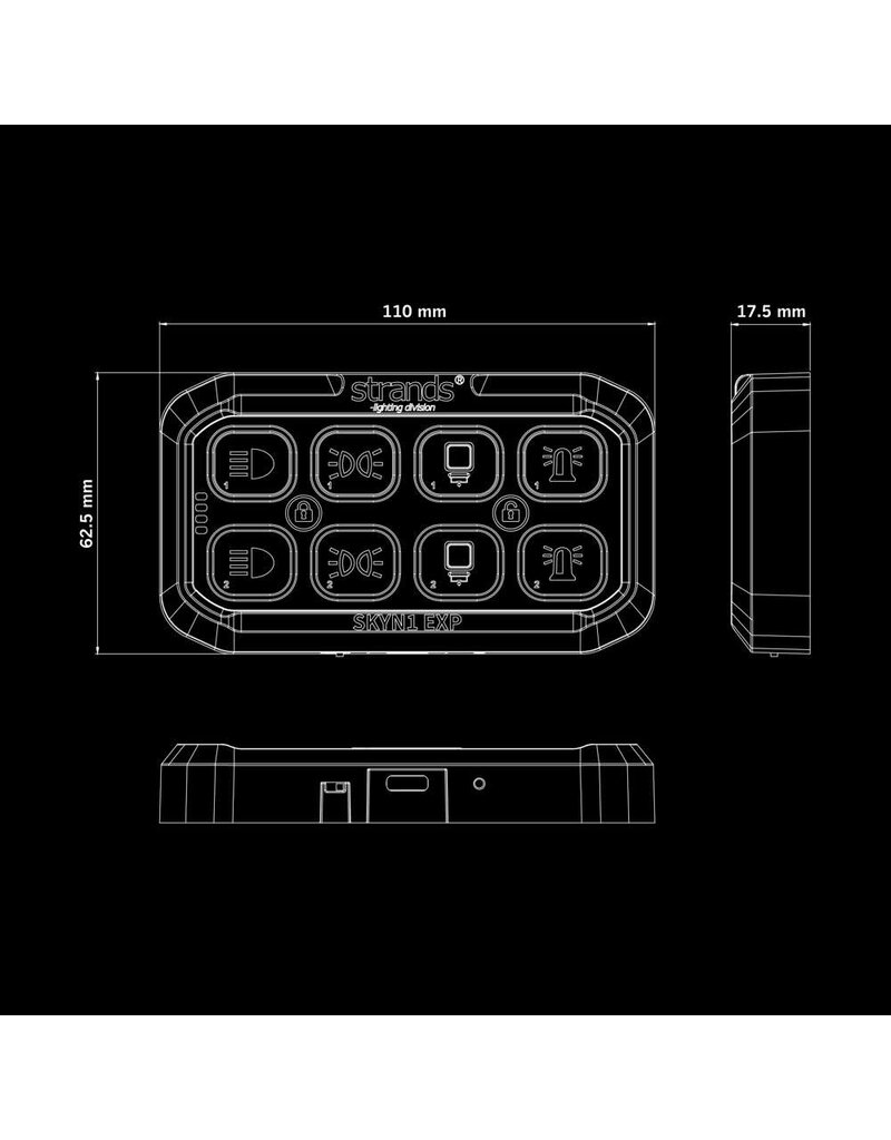 SKYN1 EXP TELECOMMANDE WIFI - de Strands Lighting Division