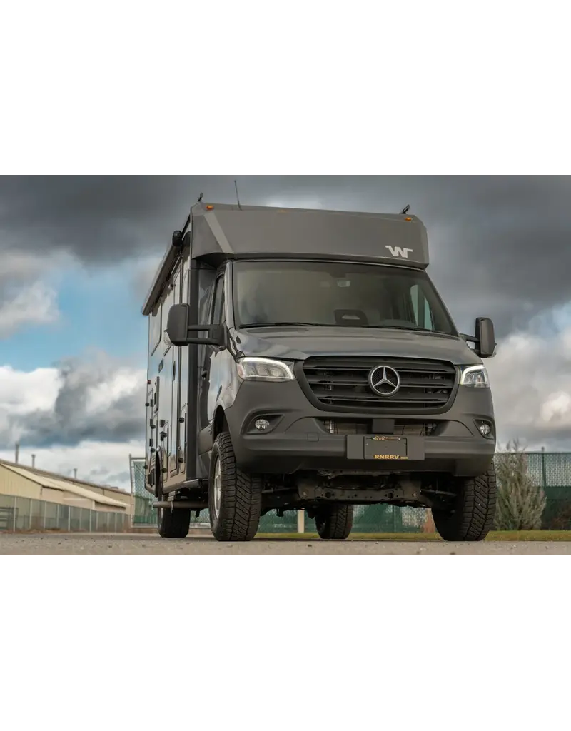 Kit d'adaptation SUSI (Super Single) pour Mercedes Sprinter 906 & 907 à roues arrière jumelées par VAN COMPASS