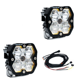 BAJA DESIGNS Squadron 2.0 Pro Black LED Auxiliary Light Pod Pair - Universal (different options available)