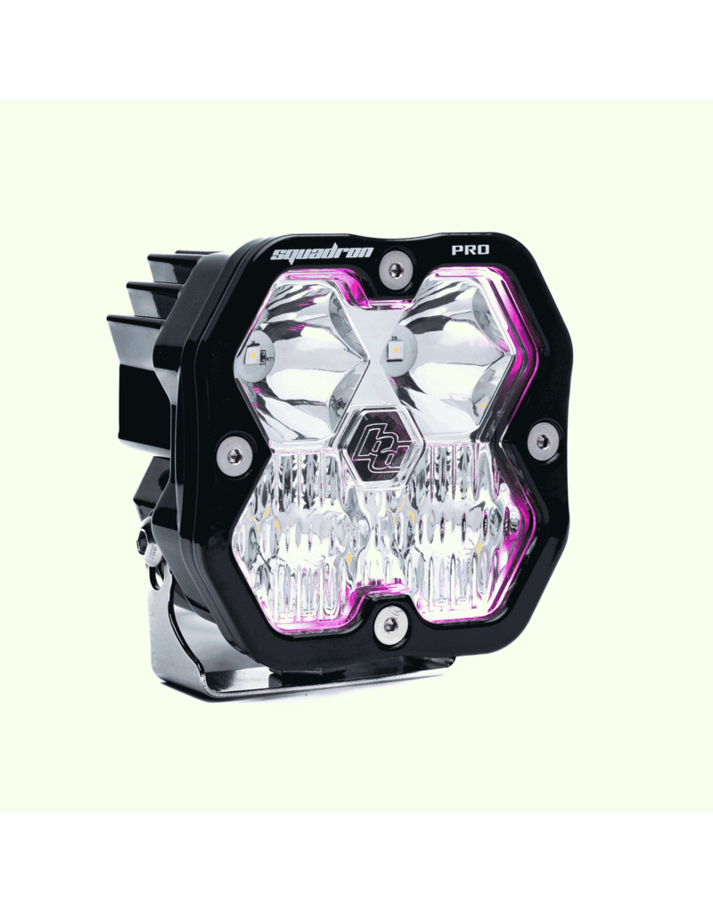 BAJA DESIGNS Squadron 2.0 Pro Black LED Auxiliary Light Pod Pair - Universal (different options available)