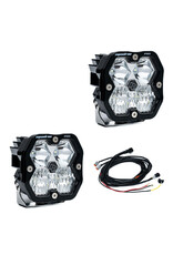 BAJA DESIGNS Squadron 2.0 Pro Schwarz LED-Zusatzscheinwerfer-Paar – Universal (verschiedene Optionen erhältlich)