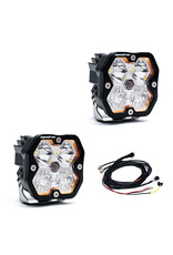 BAJA DESIGNS Squadron 2.0 SPORT – Paar schwarze LED-Zusatzscheinwerfer – Universal (verschiedene Optionen erhältlich)
