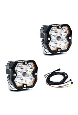 BAJA DESIGNS Squadron 2.0 SPORT Black LED Auxiliary Light Pod Pair – Universal (different options available)