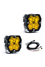 BAJA DESIGNS Squadron 2.0 SPORT : paire d'éclairage auxiliaires à LED noirs – Universel (différentes options disponibles)