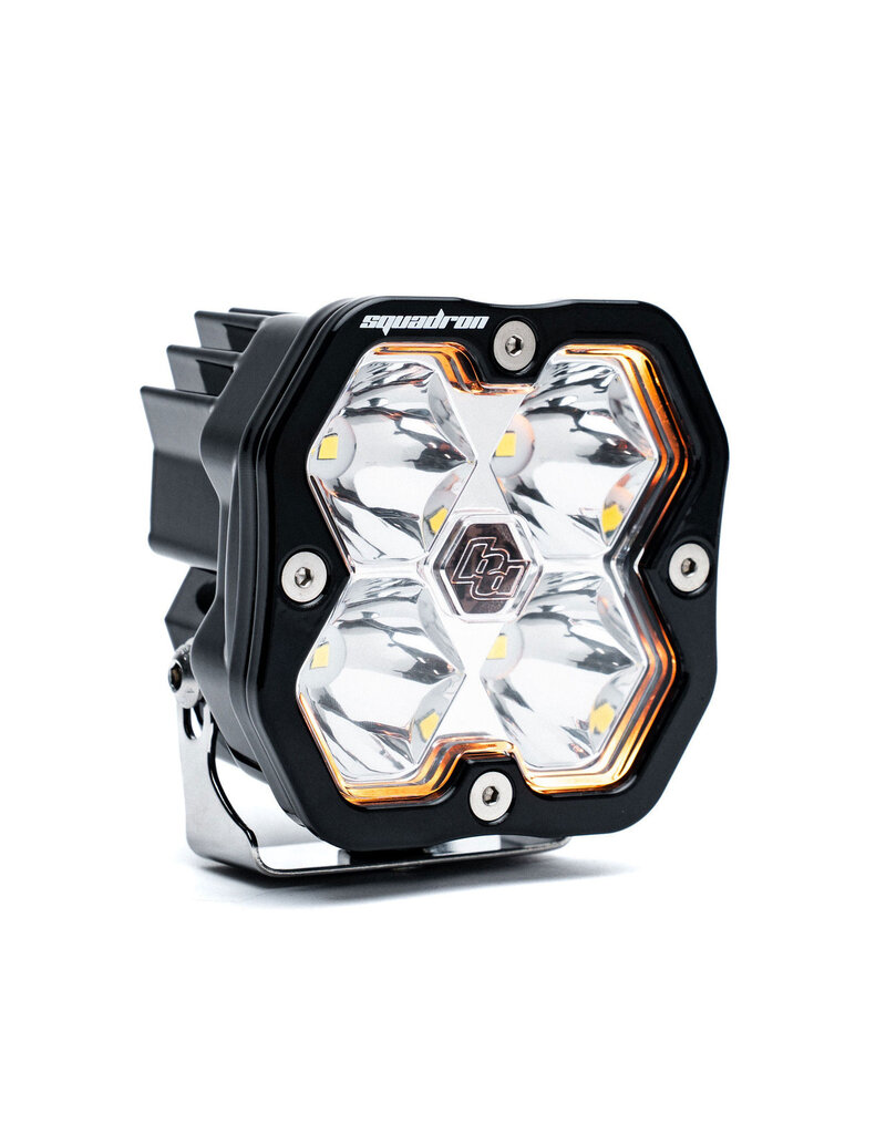 BAJA DESIGNS Squadron 2.0 SPORT – schwarzer LED-Zusatzscheinwerfer – Universal (verschiedene Optionen erhältlich)