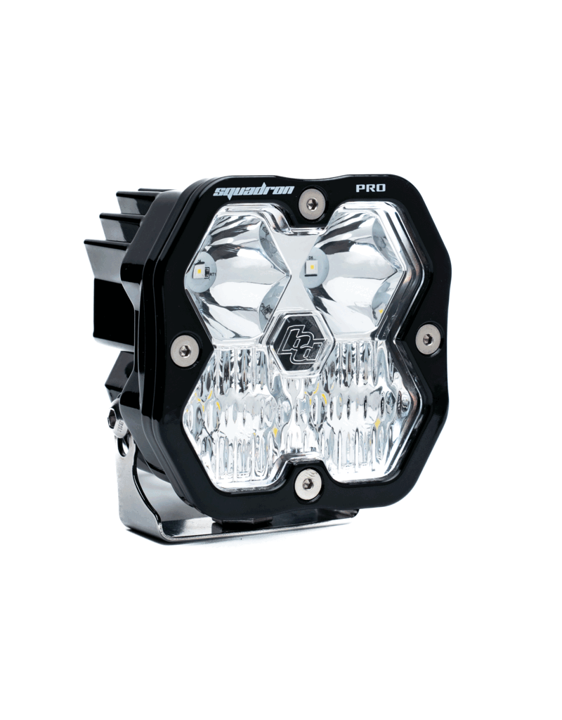 BAJA DESIGNS Squadron 2.0 SPORT : éclairage auxiliaire à LED noir – Universel (différentes options disponibles)
