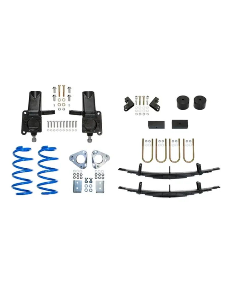 KOMPLETTER 4"/10,16 cm HÖHERLEGUNGSSATZ – FORD TRANSIT (AB 2015, NUR HECKANTRIEB MIT EINZELRÄDERN) von VAN COMPASS