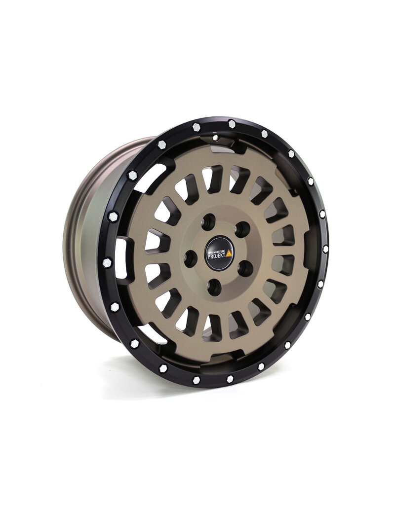 TWIN-MONOTUBE-PROJECT-AT-HD (All terrain-heavy duty), JANTE ALUMINIUM 8.5Jx18H2, ET 57, 5x130 POUCES EN TERRA POUR Fiat Ducato 3 MAXI Version (250 ) + Peugeot Boxer + Citroen Jumper