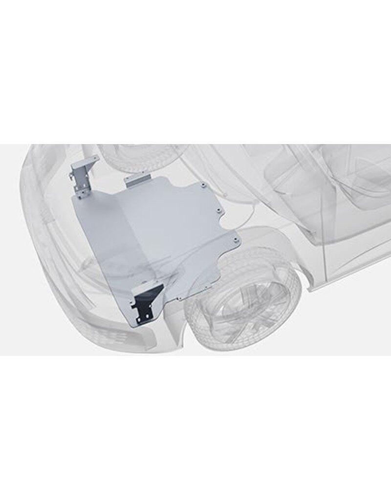 Plaque de protection en aluminium de 5 mm pour le moteur, la transmission, la boîte de transfert et la direction pour VW CADDY À PARTIR DE 2020